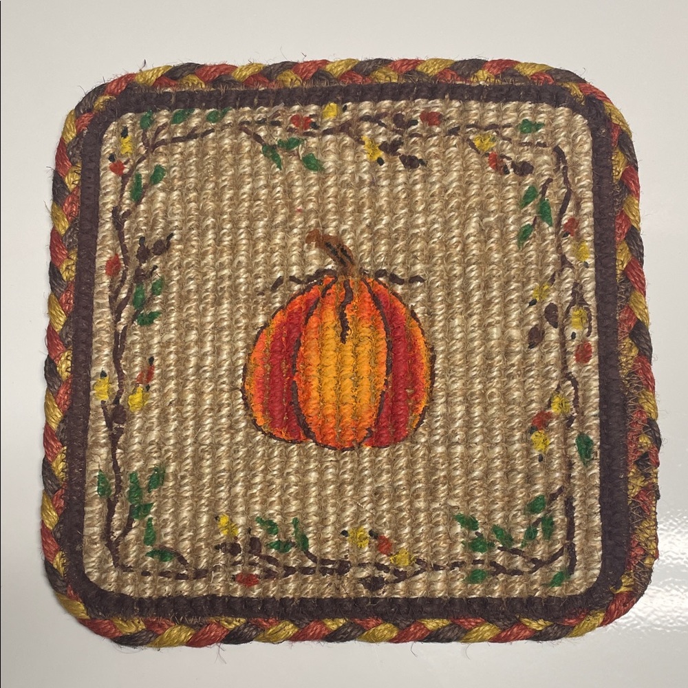 Pumpkin trivet